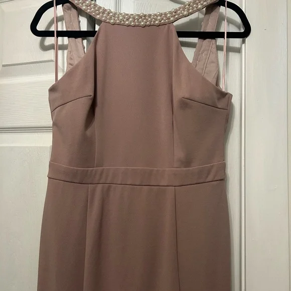 Pink Evening Gown Wedding Guest / Mother of Bride / Groom / Prom / Occasion - Picture 3 of 7